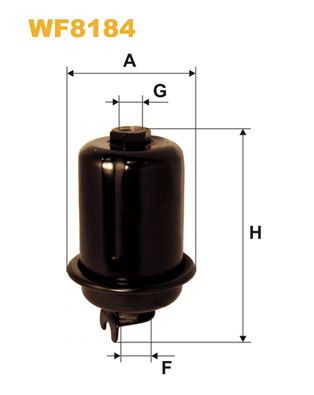 WIX FILTERS Degvielas filtrs WF8184